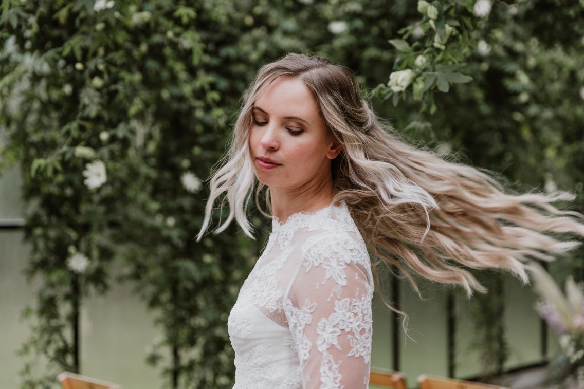 Het perfecte bruidskapsel met clip-in extensions